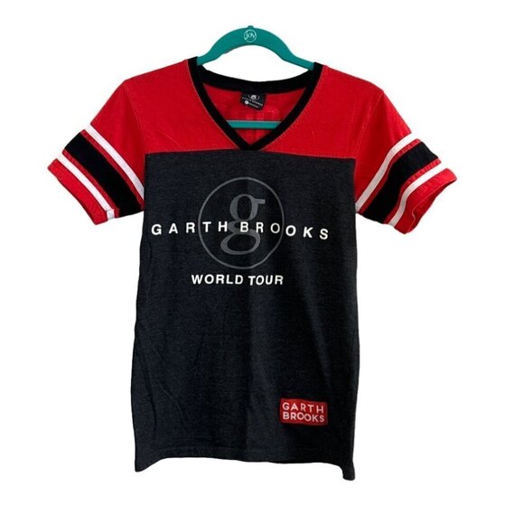 Garth Brooks World Tour Jersey T-Shirt. Signature 7 Series. Size Small - Picture 1 of 5